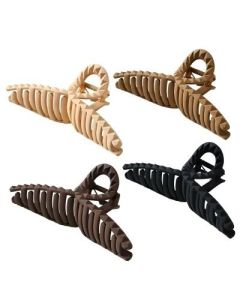 Two-tone grab clip hairpin shark clip headpiece No. 5 multi-style mix