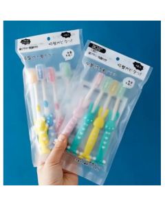 Children's toothbrush 4pcs Ultra-fine soft bristles