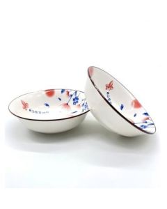 Bucket bowl ceramic bowl 7 inches
