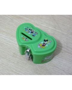 Piggy Bank Double heart-shaped piggy bank