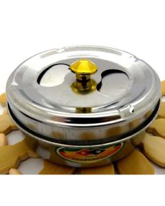 Stainless steel ashtray 10 cm thick