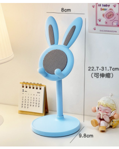 Mobile phone holder for rabbits