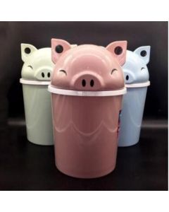 Trash can Plastic clamshell cartoon storage bucket