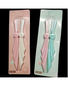 Folding Anchovy Eyebrow Trimmer Sharp Safety Thrush Professional Eyebrow Shaving Blade Beauty Tool