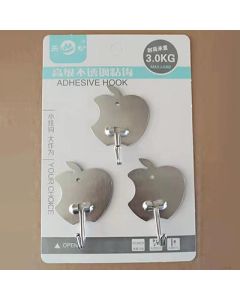 Sticky hook Le Miao 3 pieces stainless steel