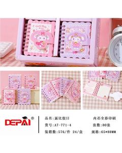 Coil notebook Happy Sweet 576/box