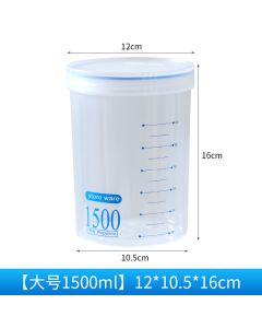 Transparent multigrain jars 
