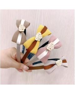 Children's headbands with tooth non-slip bow headbands