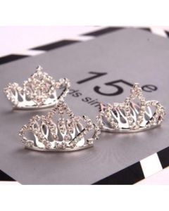 Crystal rhinestone crown crown hair comb insert comb jewelry Korean version