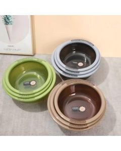 Plastic basin Thickened and highly permeable Household laundry basin Student dormitory washbasin