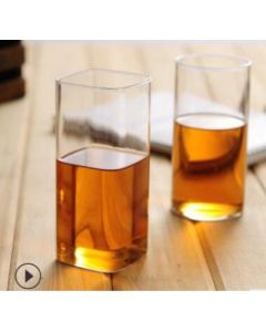 Square straight glass High boxy