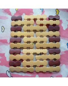 Bamboo square bowl mat Large