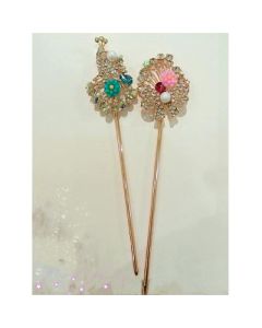 hairpin, ethnic style, embroidery plate, hairpin, vintage jewelry, handmade jewelry, imitation Miao silver