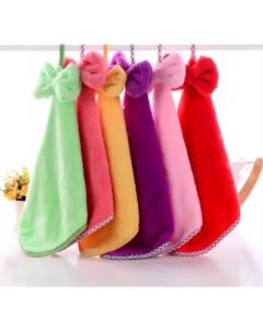Hand towel Coral velvet square
