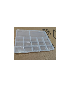 Jewelry storage box with large compartments