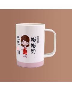 Mouthwash cup for parent-child families