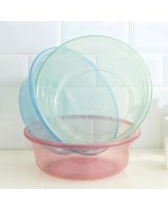 Plastic transparent basin large thickened