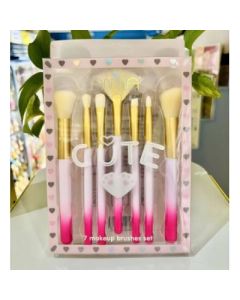 Makeup Brush Set Long Stick Loose Powder Eyeshadow Brush Eyeshadow Stick 6pcs