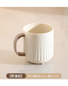 Mouthwash cup stripes