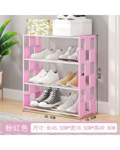 Shoe rack checkered