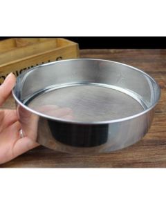 Flour sieve, stainless steel, 15*4.5cm