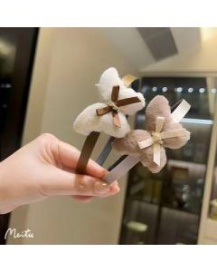 Children's headbands with tooth non-slip bow headbands