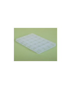 Jewelry box with transparent compartments