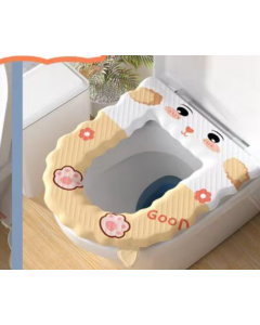 Waterproof toilet mat Cloud model