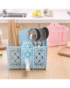 Plastic three-compartment chopstick cage for household use 126pcs/piece