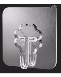 The hook is brushed transparent