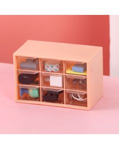 Nine-square grid storage box