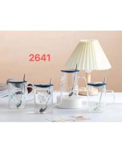 Glass ceramic lid YH-2641 Cartoon Daisy