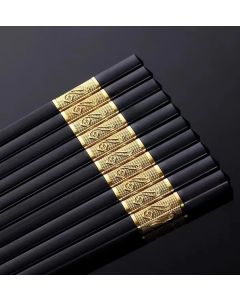 Alloy chopsticks 10 pairs