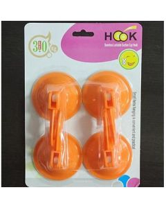 Suction cup hooks 4 pcs large size