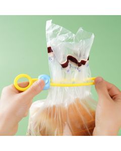 Food closure strapping 
