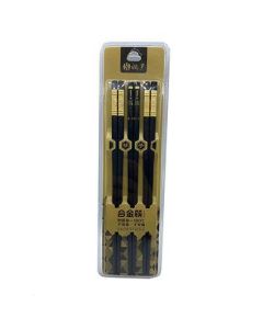 Alloy chopsticks 3 pairs