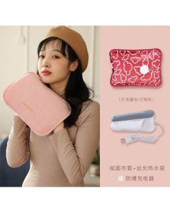 Warm water pouch baby velvet rechargeable explosion-proof