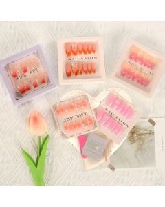 Hand-worn nail art accessories, finished nail patches, fake nail pieces, one-size-fits-all lengths
