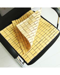 Bamboo mat cushions