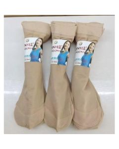 Ice silkworm soft steel wire super elastic summer thin plus long socks Qin Ye