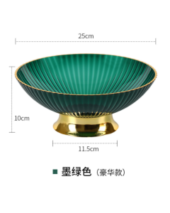 Drain fruit bowl for wet and dry use