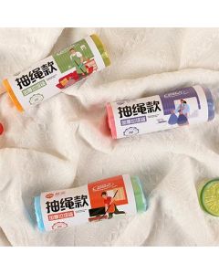 Drawstring garbage bag 240 rolls/carton Closed thickened hand-held color