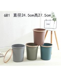 Trash can, large capacity, no lid, thickened 80/carton