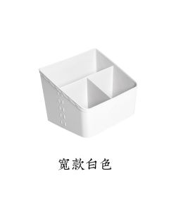 Cosmetic case with three compartments