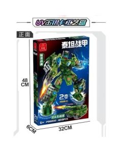 Mecha Building Blocks Titan Warframe 468 Particles 36 boxes/carton