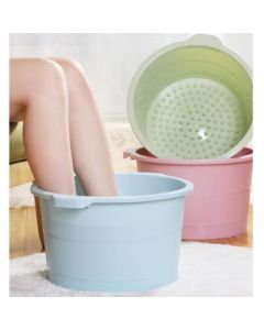 Foot bath thickened plastic Heightened Raised Bulge massage