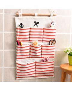 Eight pockets of hanging bags