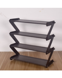 Shoe rack Z-shaped