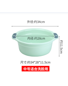 Binaural plastic washbasin 