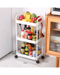 Trolley shelves 